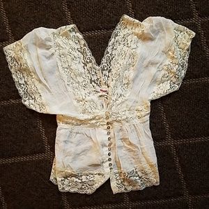 Ivory Lace Blouse